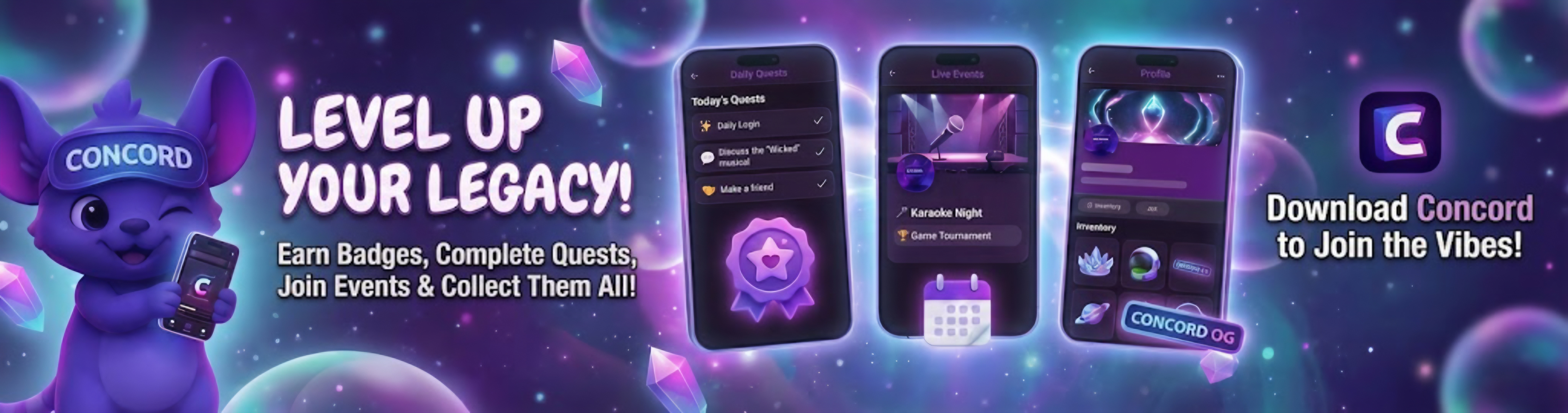 Quests, Live Events, and Collectibles